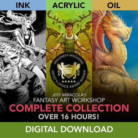 Fantasy Art Workshop Ink Complete Collection Digital Download