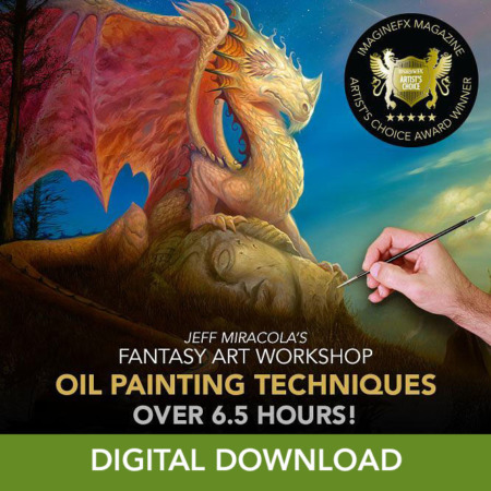 Fantasy Art Workshop Oil Painting Techniques Digital Download